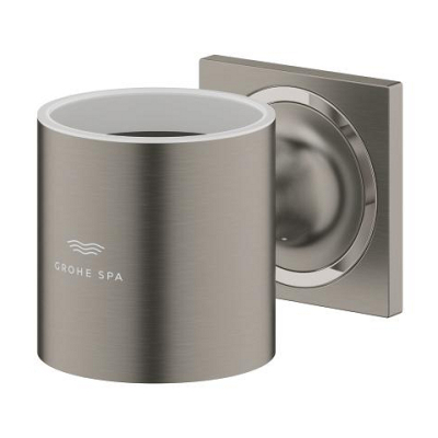 Grohe Allure Sabunluk Ve Diş Fırçalık Tutacağı, Fırçalı Sert Grafit - 40278AL1 - 2