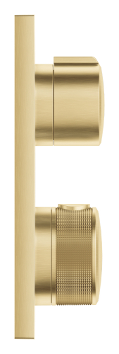 Grohe Allure Ankastre Termostatik Duş Bataryası (Sıva Üstü Grubu), Fırçalı Altın - 3