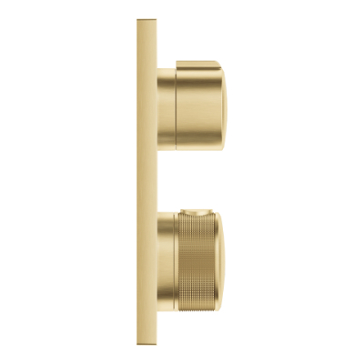 Grohe Allure Termostatik Ankastre Banyo ve Duş Bataryası (Sıva Üstü Grubu), 2 Yollu, Altın - 29181GL2 - 2