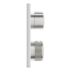 Grohe Allure Termostatik Ankastre Banyo ve Duş Bataryası (Sıva Üstü Grubu), 2 Yollu, Paslanmaz Çelik - 19446DC2 - 3