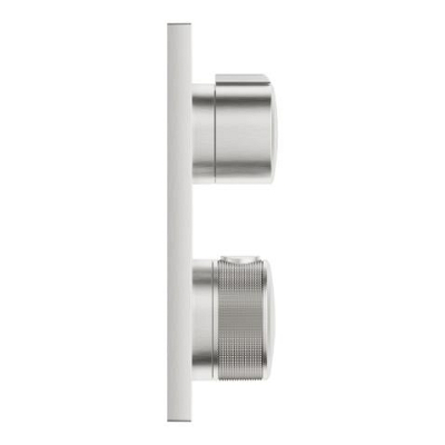 Grohe Allure Termostatik Ankastre Banyo ve Duş Bataryası (Sıva Üstü Grubu), 2 Yollu, Paslanmaz Çelik - 19446DC2 - 3