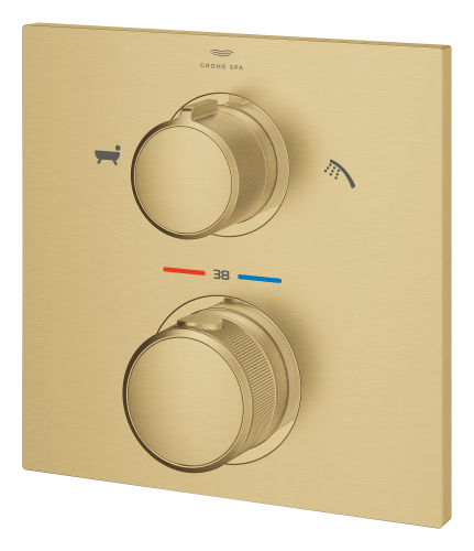 Grohe Allure Thermostat For Concealed İnstallation With 2-Way Diverter Hand Shower/Bath Filler - 19446GN2 - 4
