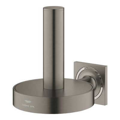 Grohe Allure Yedek Tuvalet Kağıtlığı, Fırçalı Sert Grafit - 40956AL1 - 2