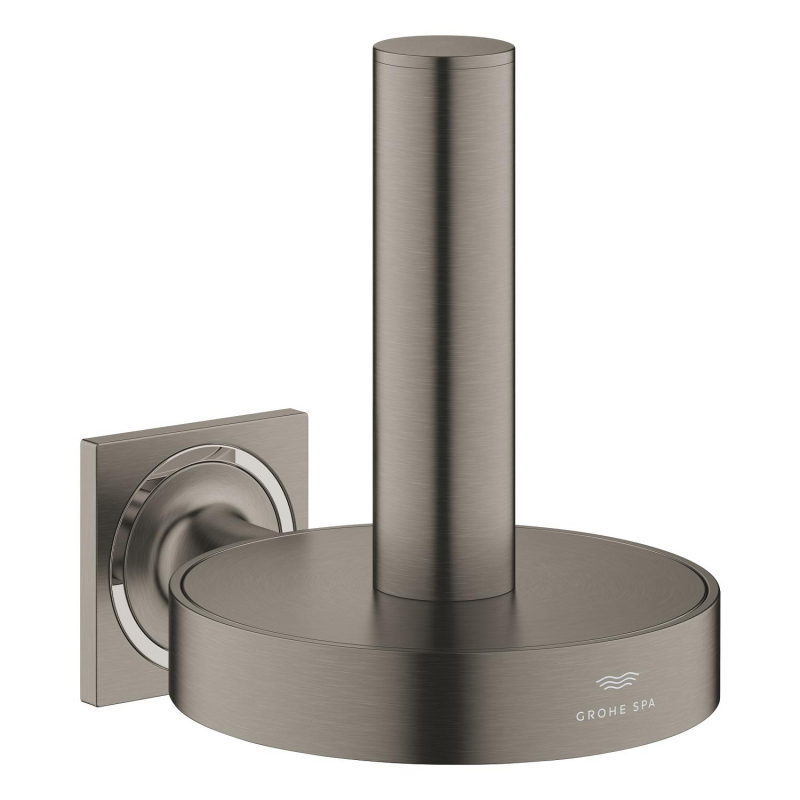 Grohe Allure Yedek Tuvalet Kağıtlığı, Fırçalı Sert Grafit - 40956AL1 - 2