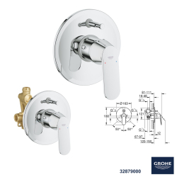 Grohe Ankastre Banyo Duş Seti 3 - 3