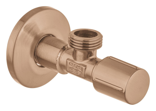 Grohe Ara Musluk (1/2 giriş, 1/2 çıkışlı), Fırçalı Bakır - 22041DL1 - GROHE