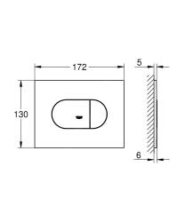 Grohe Arena Cosmopolitan kumanda panelleri S - 37973000 - 2