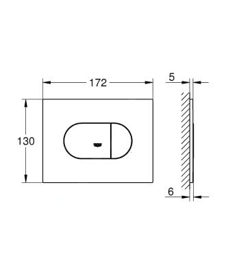 Grohe Arena Cosmopolitan kumanda panelleri S - 37973000 - 2