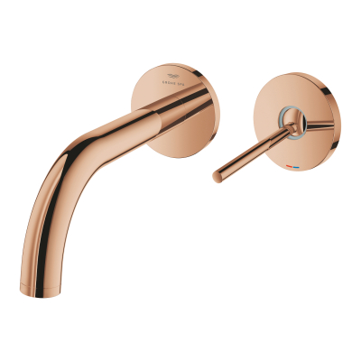 Grohe Atrio 2 Delikli Ankastre Lavabo Bataryası, (Sıva Üstü Grubu), Bakır - 29410DA0 - 2