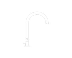 Grohe Atrio 3 Delikli Ankastre Lavabo Bataryası, Sifon Kumandalı, Fırçalı Bakır - 20649DL0 - 3