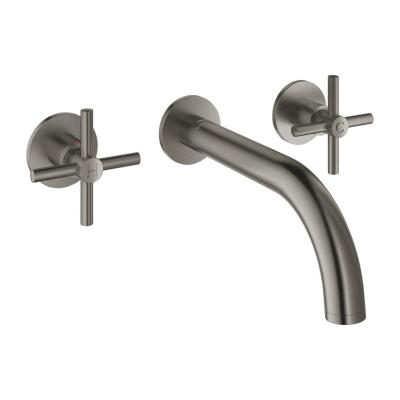 Grohe Atrio 3 Delikli Duvardan Ankastre Lavabo Bataryası - 20661AL0 - 1