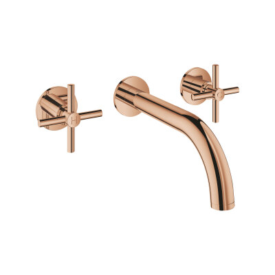 Grohe Atrio 3 delikli lavabo bataryası M-Boyutu (20661DA0) - 1
