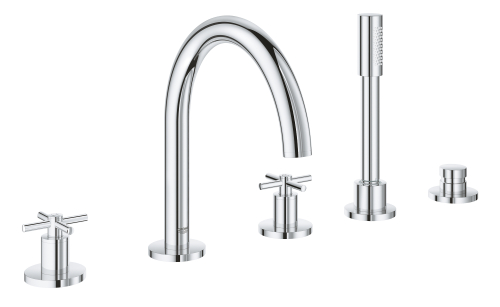 Grohe Atrio 5 Delikli Küvet Bataryası - 19923003 - GROHE