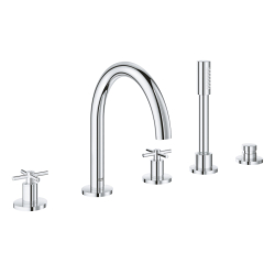 Grohe Atrio 5 Delikli Küvet Bataryası - 19923003 