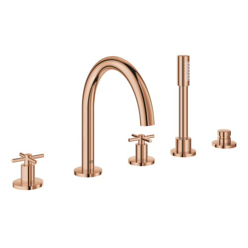 Grohe Atrio 5 Delikli Küvet Bataryası - 19923Da3 - 2