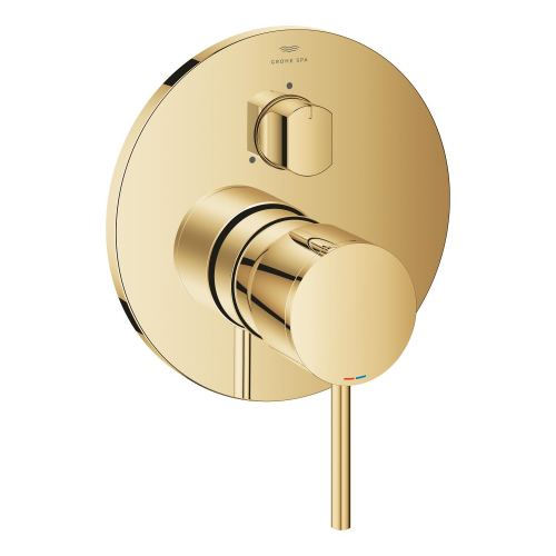 Grohe Atrio Ankastre Banyo/Duş Bataryası (Sıva Üstü Grubu), 3 Yollu, Altın - 24356GL0 - 2