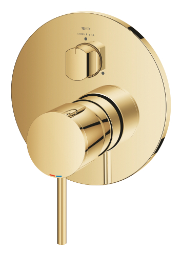 Grohe Atrio Ankastre Banyo/Duş Bataryası (Sıva Üstü Grubu), 3 Yollu, Altın - 24356GL0 - 3