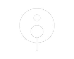 Grohe Atrio Ankastre Banyo/Duş Bataryası (Sıva Üstü Grubu), 3 Yollu, Fırçalı Altın - 24356GN0 - 2