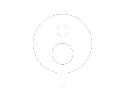 Grohe Atrio Ankastre Banyo/Duş Bataryası (Sıva Üstü Grubu), 3 Yollu, Fırçalı Altın - 24356GN0 - 2