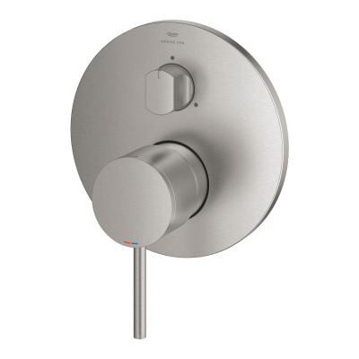 Grohe Atrio Ankastre Banyo/Duş Bataryası (Sıva Üstü Grubu), 3 Yollu, Paslanmaz Çelik - 24356DC0 - 3