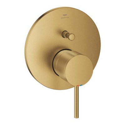Grohe Atrio Ankastre Banyo/Duş Bataryası (Sıva Üstü Grubu), Fırçalı Altın - 24355GN0 - 1