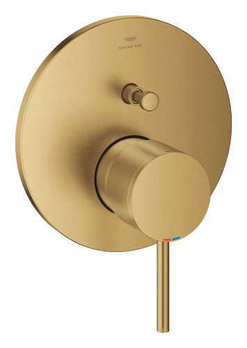 Grohe Atrio Ankastre Banyo/Duş Bataryası (Sıva Üstü Grubu), Fırçalı Altın - 24355GN0 - 1
