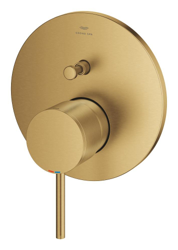 Grohe Atrio Ankastre Banyo/Duş Bataryası (Sıva Üstü Grubu), Fırçalı Altın - 24355GN0 - 3