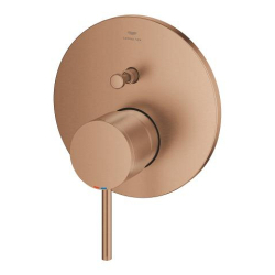 Grohe Atrio Ankastre Banyo/Duş Bataryası (Sıva Üstü Grubu), Fırçalı Bakır - 24355DL0 - 3