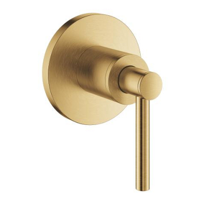 Grohe Atrio Ankastre Stop Valf, Çubuk Volan (Sıva Üstü Grubu), Fırçalı Altın - 29397GN0 - 1