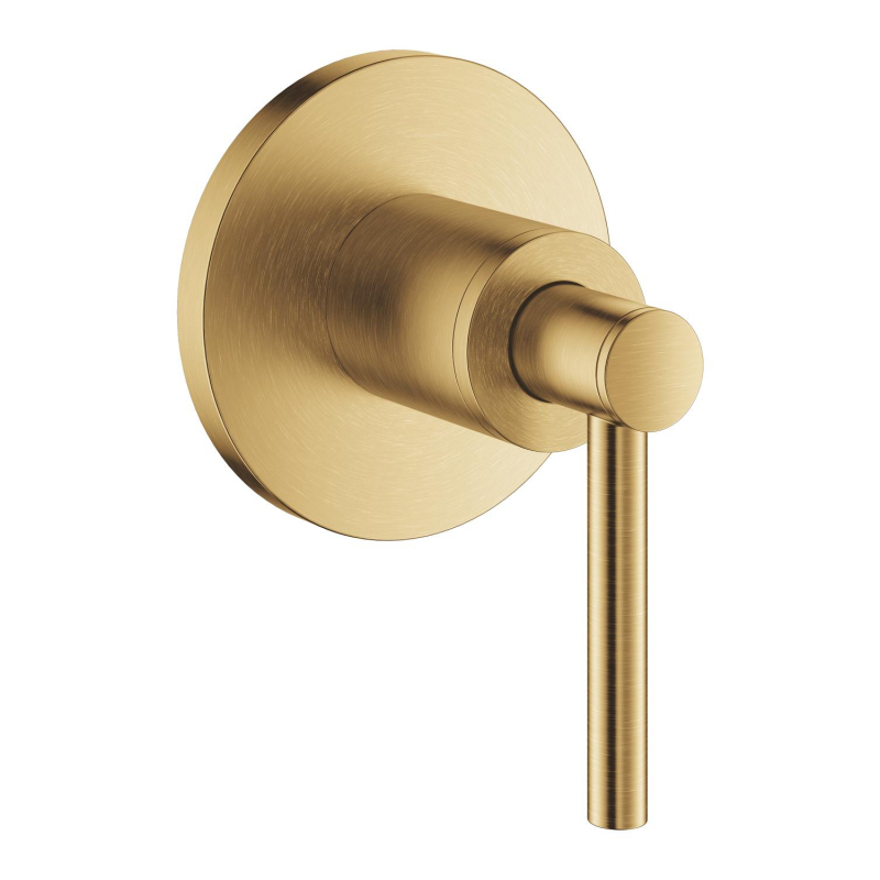 Grohe Atrio Ankastre Stop Valf, Çubuk Volan (Sıva Üstü Grubu), Fırçalı Altın - 29397GN0 - 2