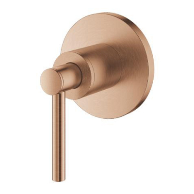 Grohe Atrio Ankastre Stop Valf, Çubuk Volan (Sıva Üstü Grubu), Fırçalı Bakır - 29397DL0 - 2