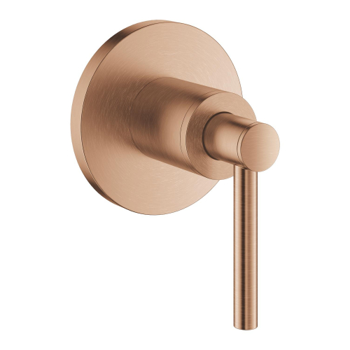 Grohe Atrio Ankastre Stop Valf, Çubuk Volan (Sıva Üstü Grubu), Fırçalı Bakır - 29397DL0 - 2