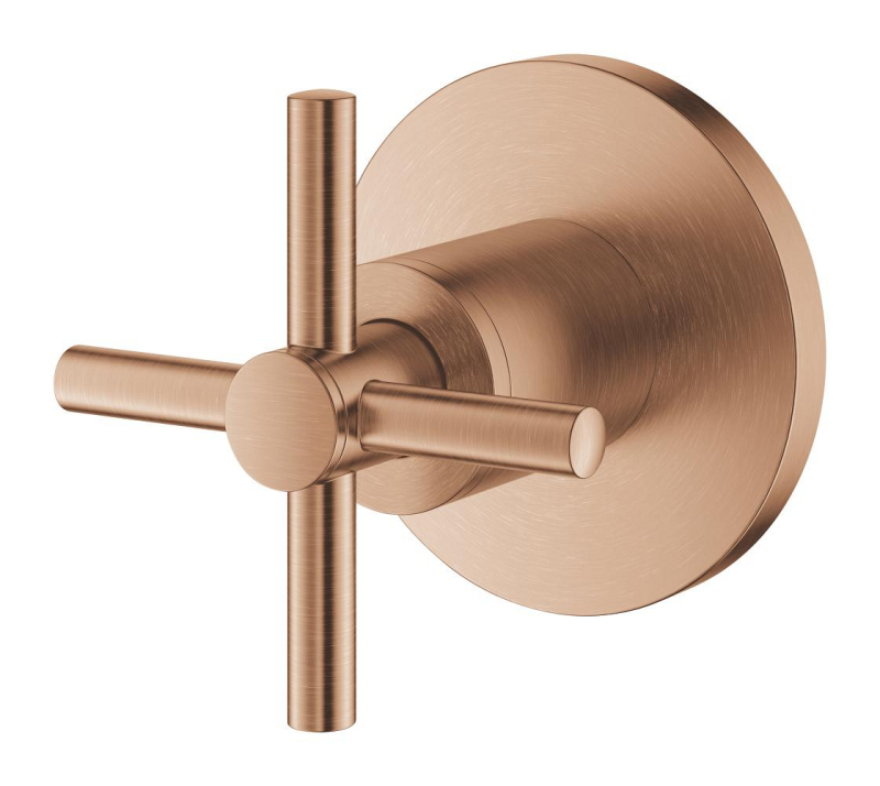 Grohe Atrio Ankastre Stop Valf (Sıva Üstü Grubu), Fırçalı Bakır - 29396DL0 - 3