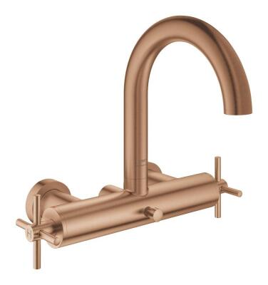 Grohe Atrio Banyo Bataryası, Fırçalı Bakır - 25268DL0 - 1