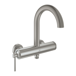 Grohe Atrio Banyo Bataryası, Paslanmaz Çelik - 24367DC0 - 1