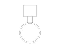 Grohe Atrio Cam Sabunluk Tutacağı, Fırçalı Altın - 40884GN0 - 3