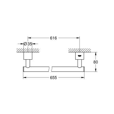 Grohe Atrio Havluluk - 40309Al3 - 2