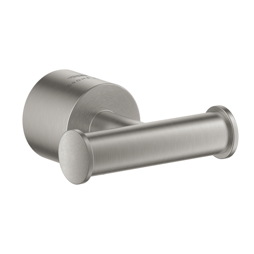 Grohe Atrio İkili Havlu/Bornoz Askısı, Paslanmaz Çelik - 40890DC0 - 2