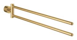 Grohe Atrio İkili Havluluk, 49 cm, Fırçalı Altın - 40888GN0 - 1
