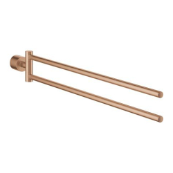 Grohe Atrio İkili Havluluk, 49 cm, Fırçalı Bakır - 40888DL0 - 1