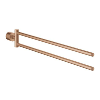 Grohe Atrio İkili Havluluk, 49 cm, Fırçalı Bakır - 40888DL0 - 1