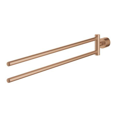 Grohe Atrio İkili Havluluk, 49 cm, Fırçalı Bakır - 40888DL0 - 2