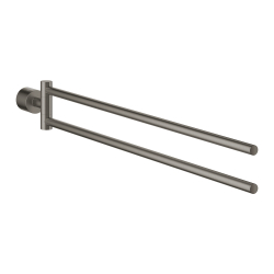 Grohe Atrio İkili Havluluk, 49 cm, Fırçalı Sert Grafit - 40888AL0 - 1
