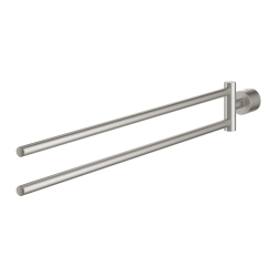 Grohe Atrio İkili Havluluk, 49 cm, Paslanmaz Çelik - 40888DC0 - 2