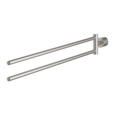 Grohe Atrio İkili Havluluk, 49 cm, Paslanmaz Çelik - 40888DC0 - 2