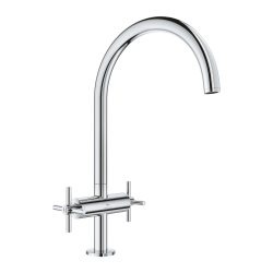 Grohe Atrio Kuğu Borulu Eviye Bataryası - 30609000 - GROHE