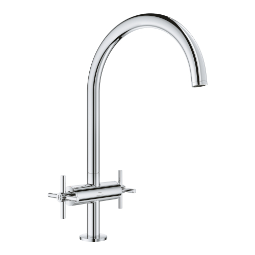 Grohe Atrio Kuğu Borulu Eviye Bataryası - 30609000 - 2
