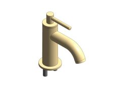 Grohe Atrio Lavabo Bataryası XS-Boy, Fırçalı Altın - 20658GN0 - GROHE