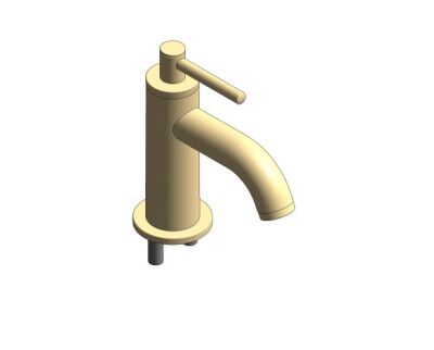 Grohe Atrio Lavabo Bataryası XS-Boy, Fırçalı Altın - 20658GN0 - 1