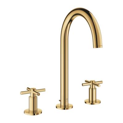 Grohe Atrio 3 Delikli Lavabo Bataryası L-Boyut Cool Sunrise - 20643GL0 - 1